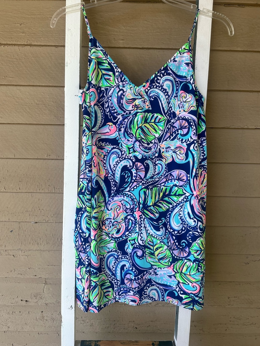 Lilly Pulitzer Lela silk slip dress
